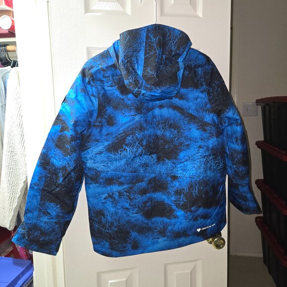Obermeyer Gage Insulated SKI Jacket Teen Boy's Large Night Vision NWT - Picture 3 of 16